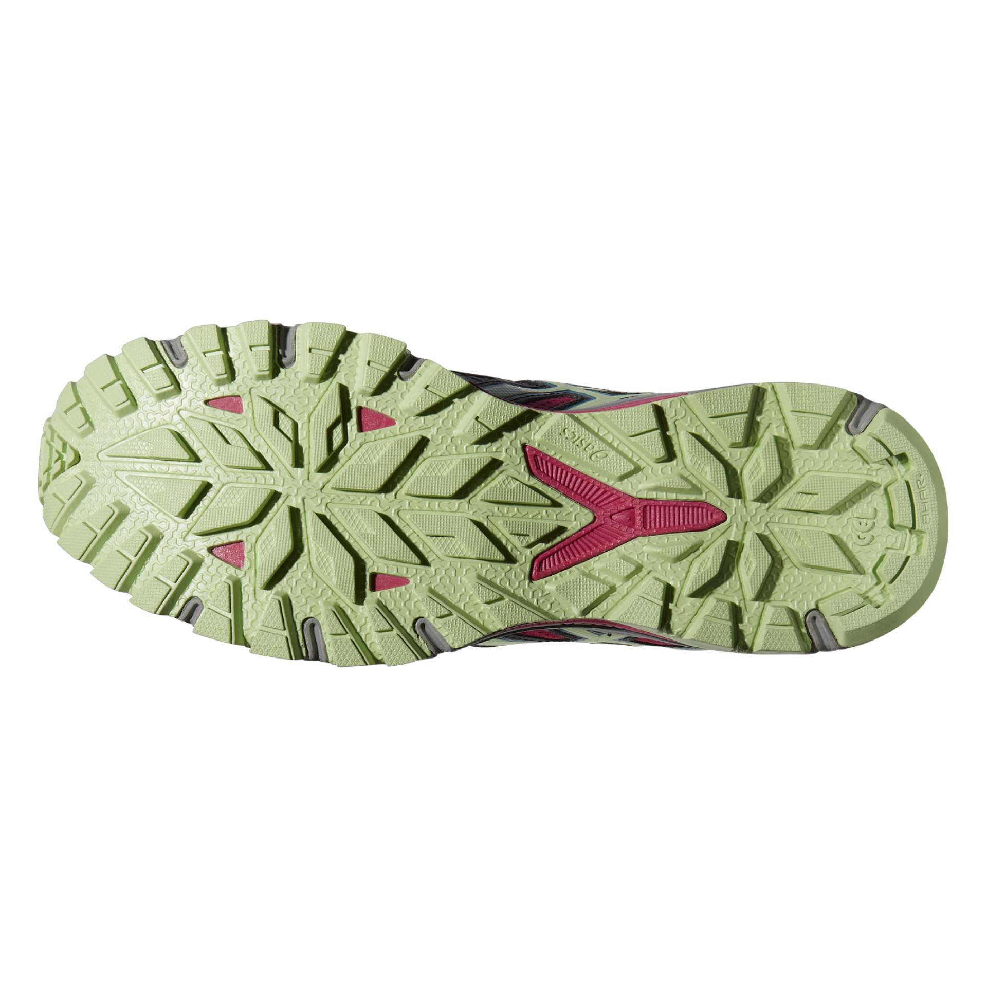 Mit dem ASICS GEL Fuji Attack 2 Trail Laufschuh konnen Sie unbesorgt abseits der gebahnten Wege laufen. Die Schuhe sind stabil und unterstutzen Sie auf unebenen Untergrund. buy at Futurumshop