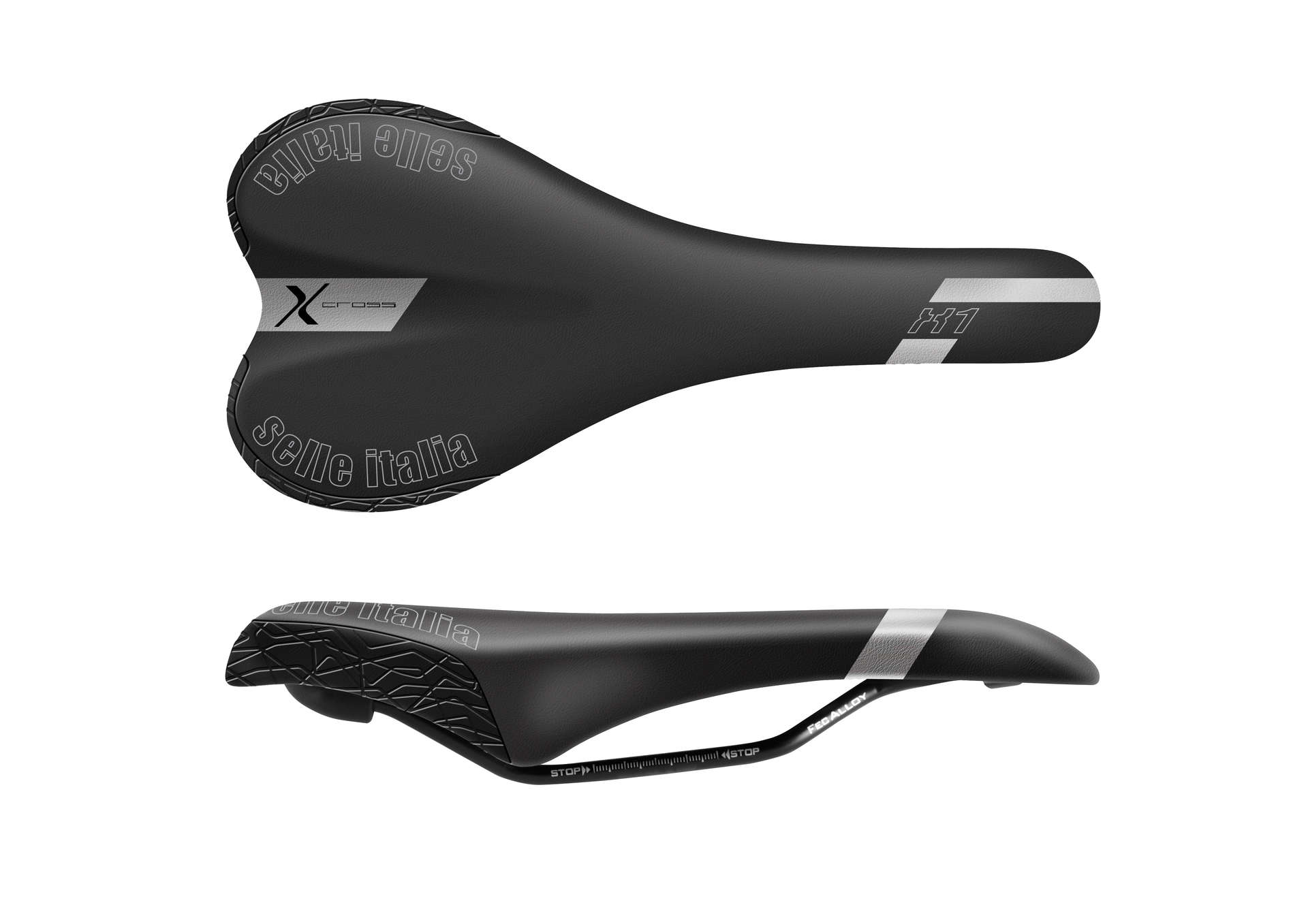 Selle Italia X1 X-Cross Sattel Schwarz